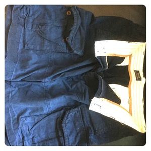 Men's Polo Distressed Cargo Shorts
